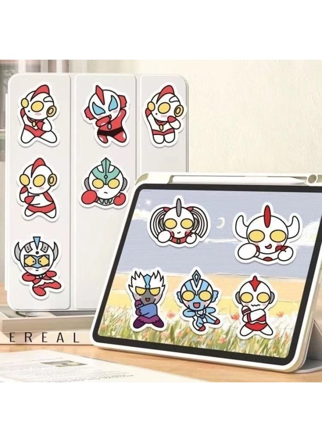 Generic - Boxed 100 Altman Cute Cartoon Little Red Riding Book With Full Set Of Japanese High Color Value Ins Wind Hand Account Stickers-Color:Boxed-ultraman 200 Sheets (2 Boxes) - Image 1