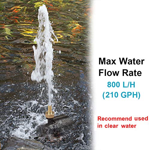 MOUNTAIN_ARK DC 12V Submersible Water Pump for Aquarium, Pond, Fountain, Adjustable Power, Max 210 GPH - Image 3