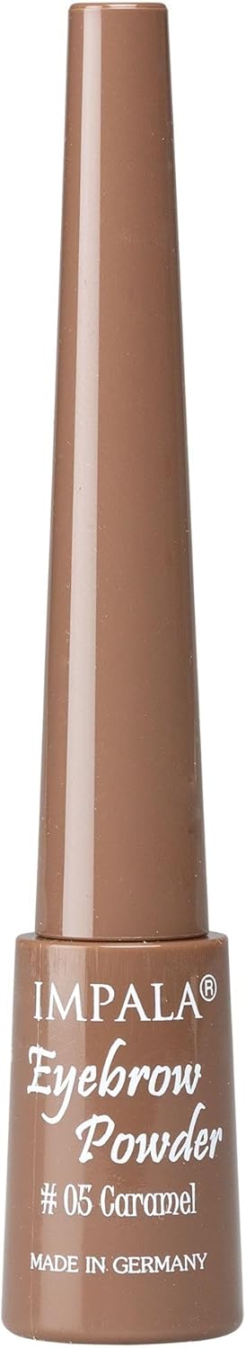 Impala Eyebrow Powder Color 05 Caramel long wear with easy applicator