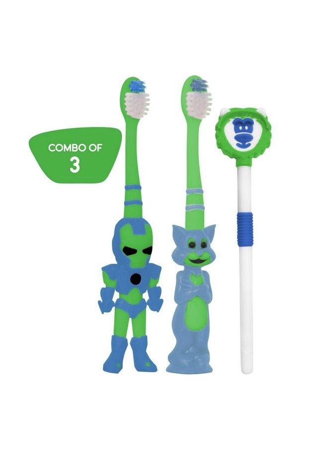 BuddsBuddy Kids Oral Care Combo (Green)  - Image 2