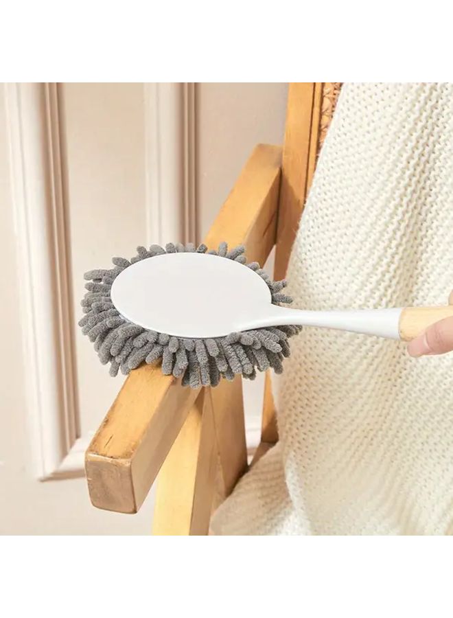 White Washable Reusable Microfiber Duster for Sofa Curtain Car Interior Anti Static Cleaning Kit - Image 1