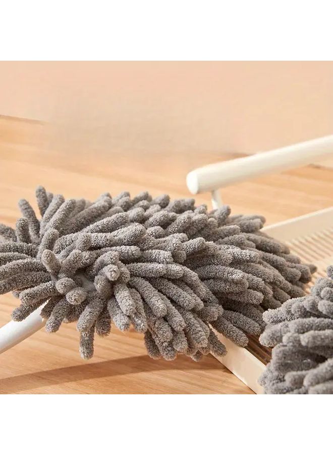 White Washable Reusable Microfiber Duster for Sofa Curtain Car Interior Anti Static Cleaning Kit - Image 3