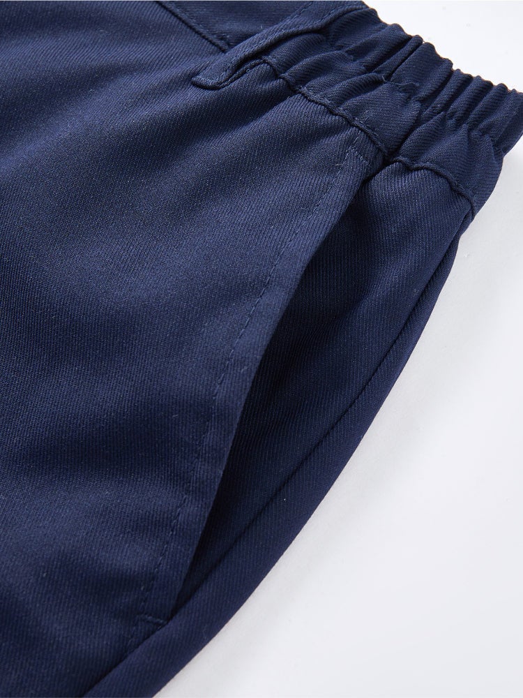 بالابالا بنطلون كاجوال - قصّة كلاسيكية منتظمة مع جيوب وإغلاق بزر وسحّاب للأولاد - Image 4