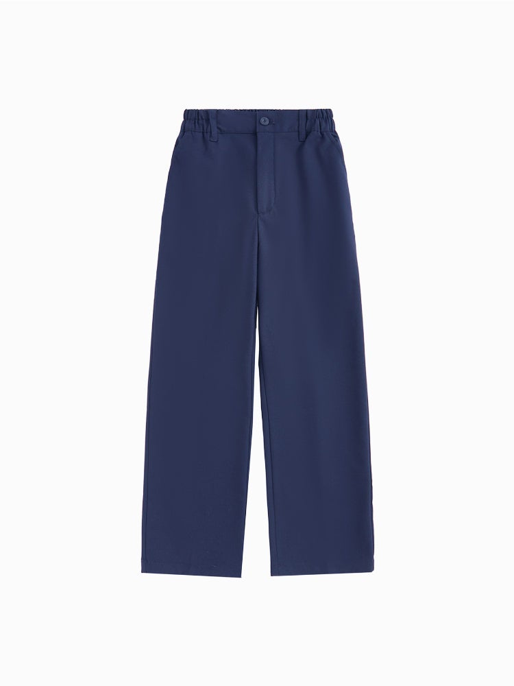 بالابالا بنطلون كاجوال - قصّة كلاسيكية منتظمة مع جيوب وإغلاق بزر وسحّاب للأولاد - Image 1