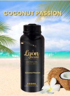 LYON SCENT Lyon Scent Aroma Oil, 100% Pure Oil, Perfume for Air Freshener, Diffuser Aroma, Fragrance Oil, Air Freshener Oil refill, Essential Scented Oil, Luxurious Scent (Coconut Passion)  - Image 2