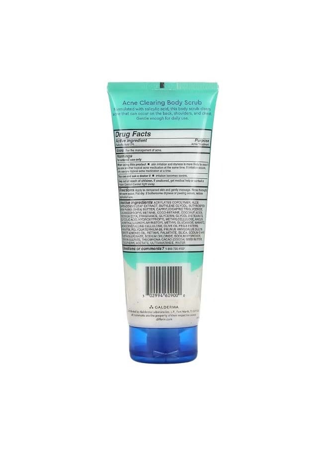 differin Acne Clearing Body Scrub 8 fl oz 237 ml  - Image 2