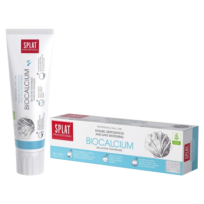Splat Professional Series Multiple Action Toothpaste With Bioactive Calcium Enamel Restoration Tooth Sensitivity Reduction - Image 1