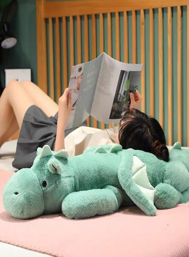 IFX24 Weighted Stuffed Animals 10Lbs 35.4", Green Weighted Dragon Stuffed Animal for Kids and Adults, Heavy Weighted Stuffed Animals for Comfort and Relaxation - Image 5