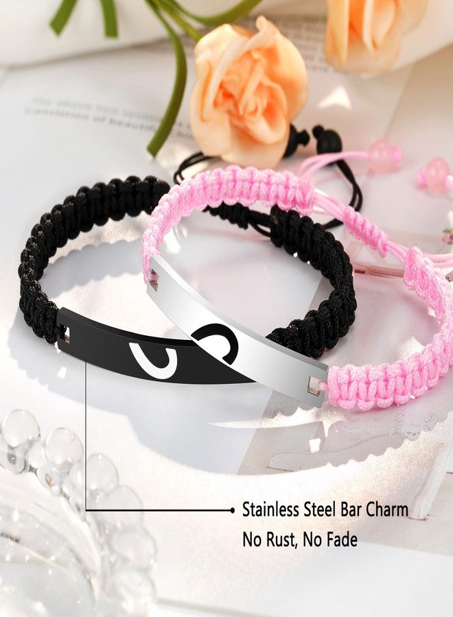 UPROMI Brother Gifts from Sister Bracelets Christmas Fathers' Day Birthday Gifts for Adult Older Big Little Brother Sister - Image 3