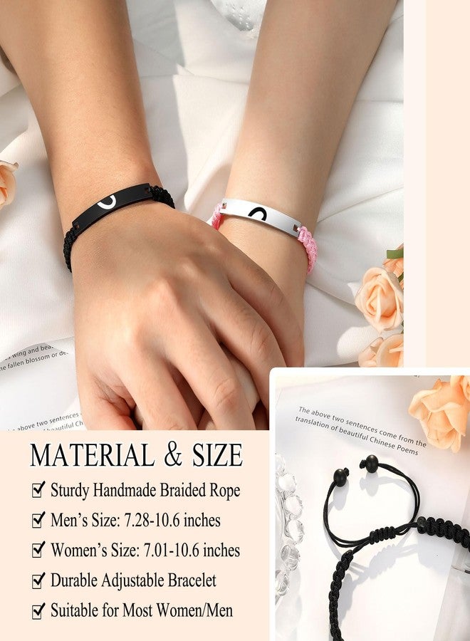 UPROMI Brother Gifts from Sister Bracelets Christmas Fathers' Day Birthday Gifts for Adult Older Big Little Brother Sister - Image 4