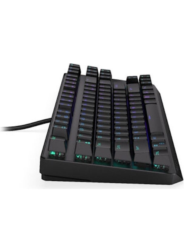 Endorfy Thock TKL Kailh Red Switch RGB Turkish Mechanical Wired Black Gaming Keyboard (EY5A003)  - Image 4