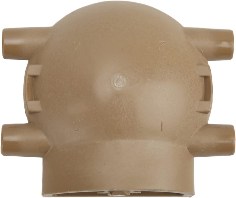Keenso Distributor Cap Ignition Rotor Replacement with Brass Terminal ABS Plastic High Temperature Resistance for Tractor 2N 8N 9N OEM 19136375 9N12106 5D1324 - Image 5