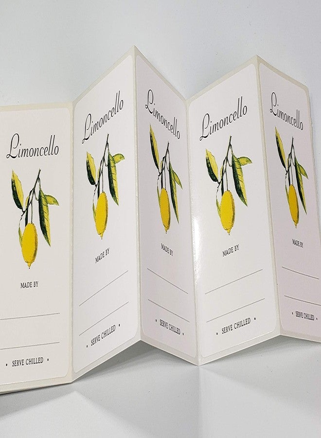Nancy Nikko Limoncello Labels - Euro Design. 3" x 2" - 12 / Package - Image 3