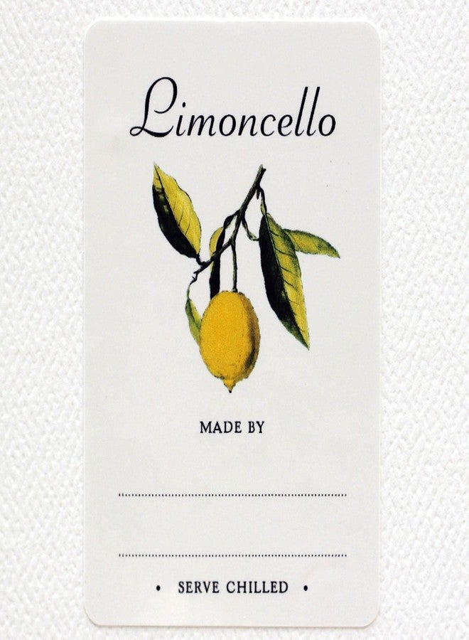 Nancy Nikko Limoncello Labels - Euro Design. 3" x 2" - 12 / Package - Image 1