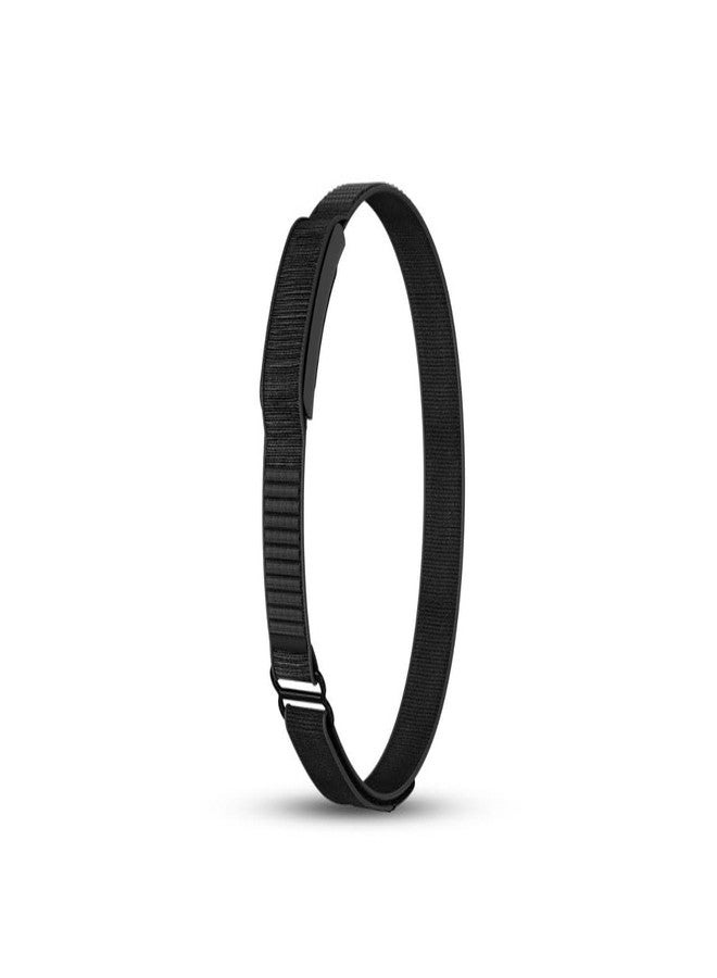 DADO Bicep Nylon Replacement Band, Compatible with Amazfit Helio Strap – Adjustable, Breathable Sport Band for Fitness Tracker, Comfortable for All-Day Wear (Black) - Image 1