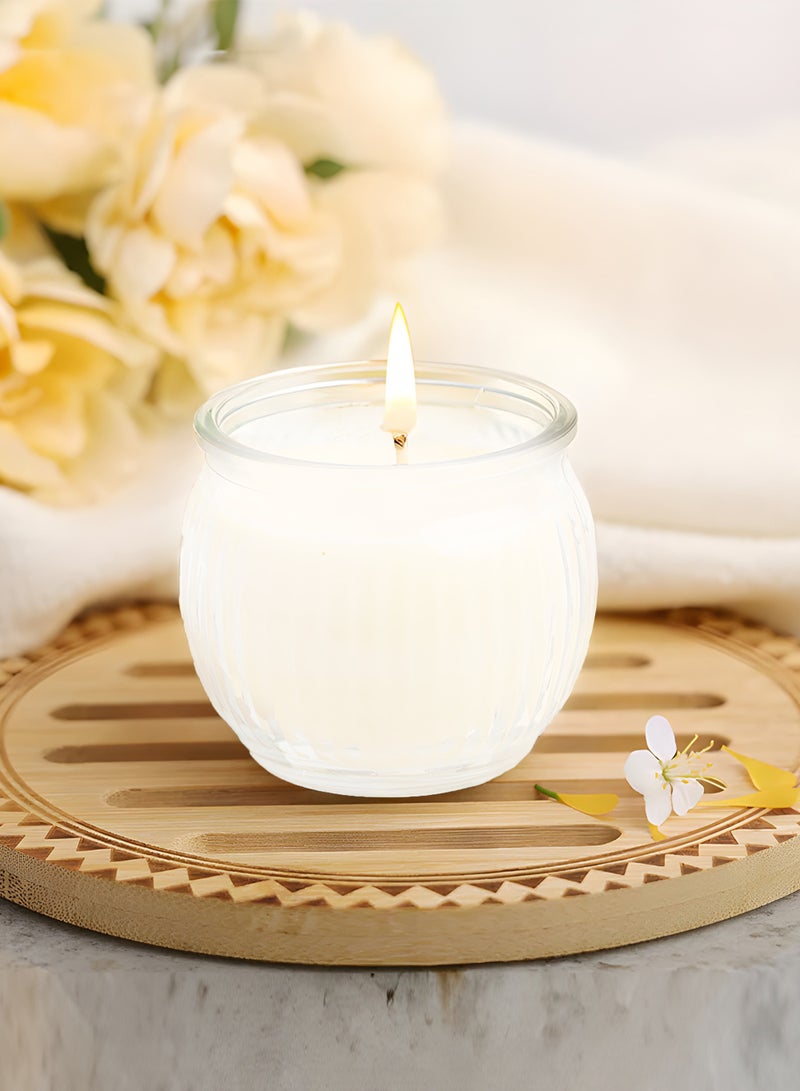 MarkedOne Scented Candles Gift Set 6pcs Aromatherapy Candles for Home - Lavender Candle, Natural Soy Wax Ribbed Jar Candles - Long Lasting Travel Candles for Stress Relief, Sleep, Relaxation, Spa, Bath, Yoga, Birthday Thanksgiving - Image 2