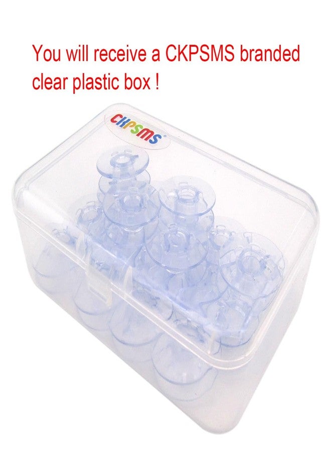 CKPSMS Brand - #9033P BOBBINS Plastic Compatible with/Replacement for PFAFF Brand 1469 1471 1472 1473 1475 1475CD 1520 Select 3.0 1069 6250 6270 Creative 2134 + (20PCS) - Image 2