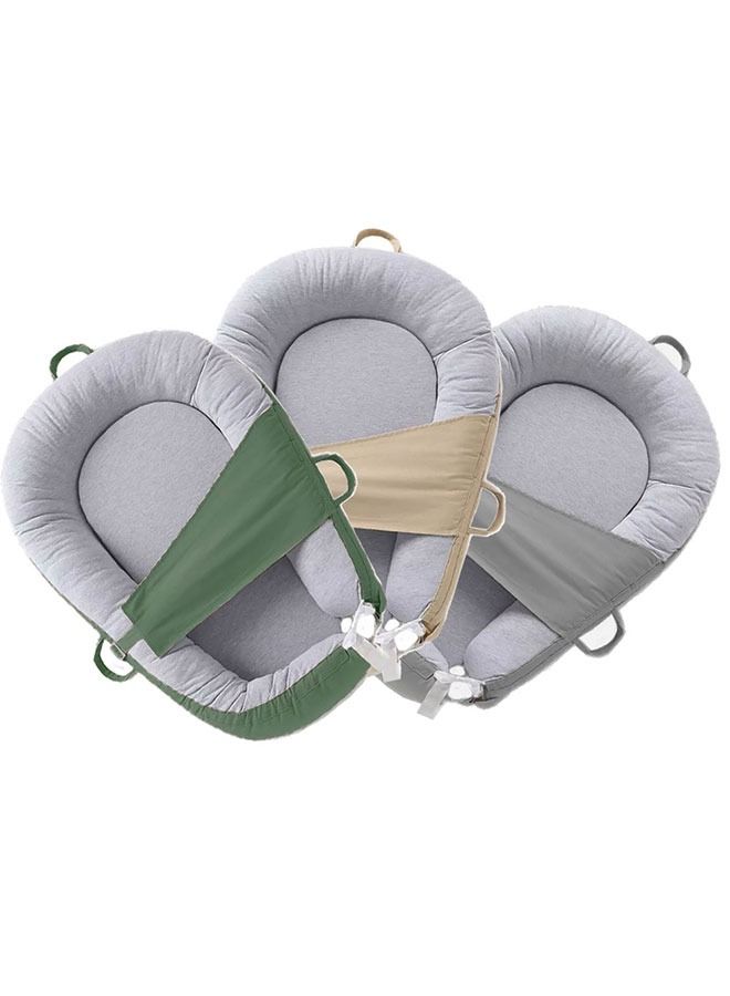 MARGOUN 3 Pack Of Baby Newborn Lounger Pillow Bed Unisex Baby Buckle Multicolour - Image 2