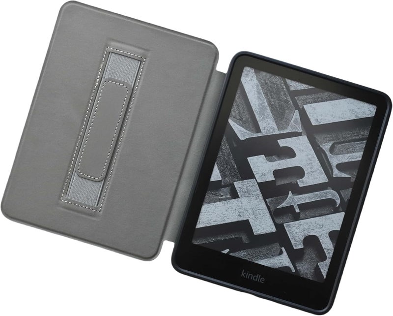 حافظة لجهاز Kindle Paperwhite بحجم 6.8 بوصة (الجيل الحادي عشر – 2021) وإصدار Kindle Paperwhite Signature Edition، مزودة بغطاء واقي من الصدمات مصنوع من جلد PU ناعم (مع رسمة بومة لطيفة سحرية) - Image 2