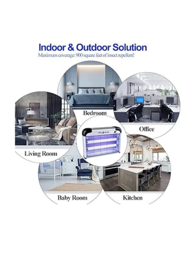 ناموسية كهربائية كبيرة 30 واط - تصميم عالي الكفاءة للقضاء على الحشرات في المساحات الواسعة - Image 2