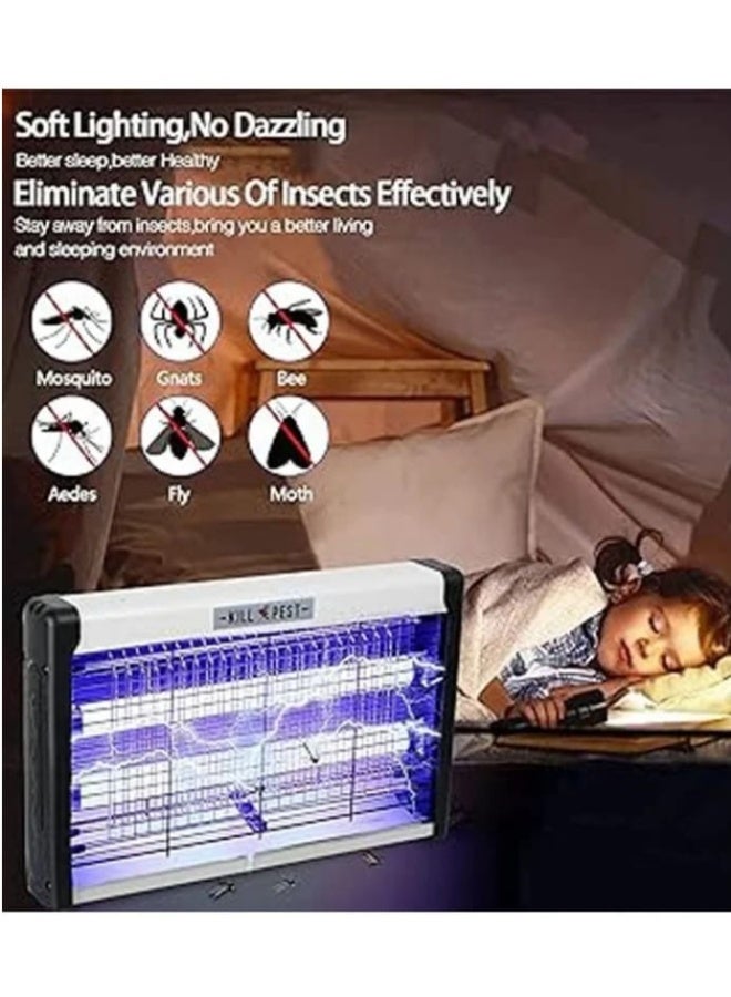 ناموسية كهربائية كبيرة 30 واط - تصميم عالي الكفاءة للقضاء على الحشرات في المساحات الواسعة - Image 3