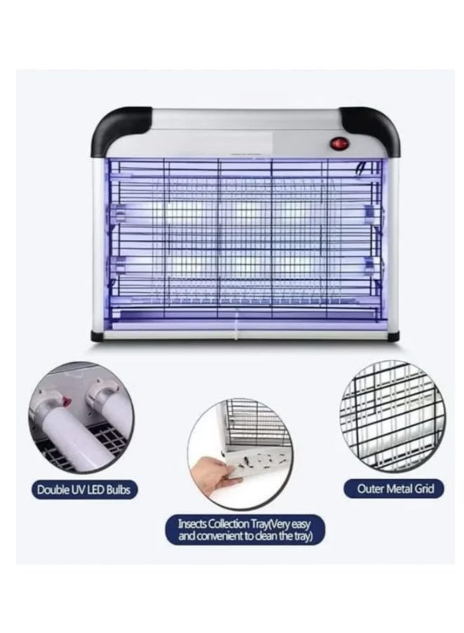 ناموسية كهربائية كبيرة 30 واط - تصميم عالي الكفاءة للقضاء على الحشرات في المساحات الواسعة - Image 4