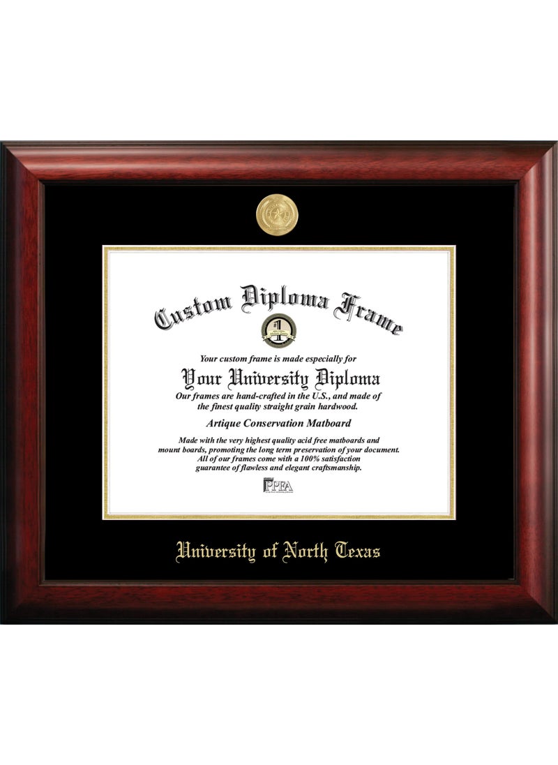 Campus Images Campus Images University of North Texas Gold Embossed Diploma Frame 
