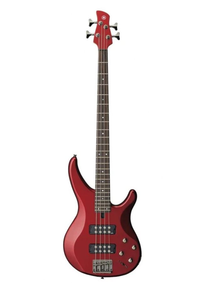Yamaha TRBX305 5-String Electric Bass Guitar, Candy Apple Red - Image 1