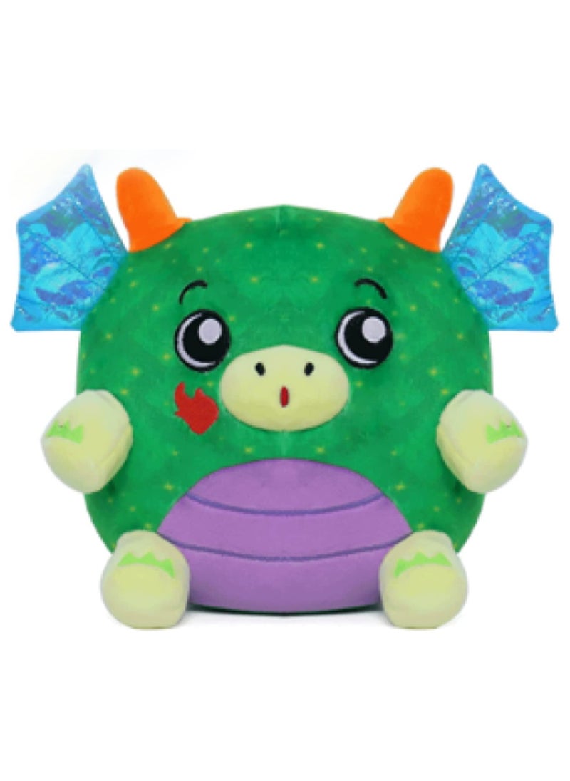 Happy Lines Gifts - Dream Beams glow in the dark - Wave 3, Draco the dragon (12"/30cm) - Vacuum Pack w/ hangtag - Image 1