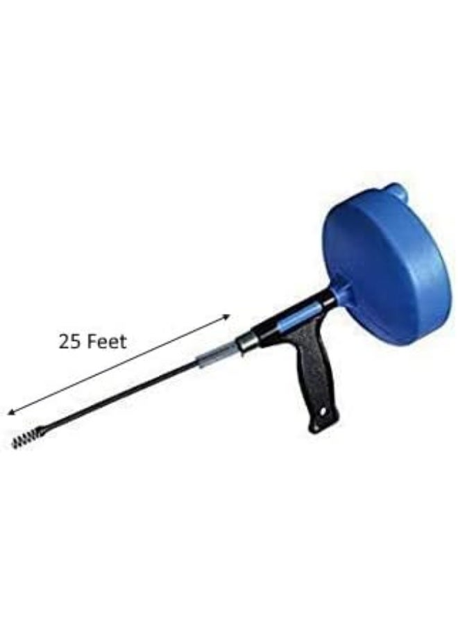 Royal Apex ‚¼ Inch 25 Feet Plumbing Snake Drain Auger Sink Snake Pipe Drain Cleaner For Bathroom Kitchen Sink Shower Drain. - Image 2