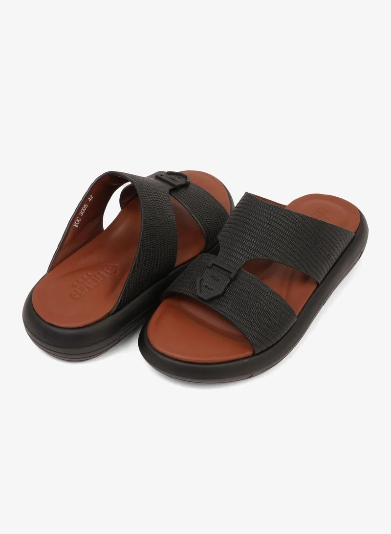 UOMO Cavalier UOMO CAVALIER MENS VERVE ARABIC SANDALS BLACK