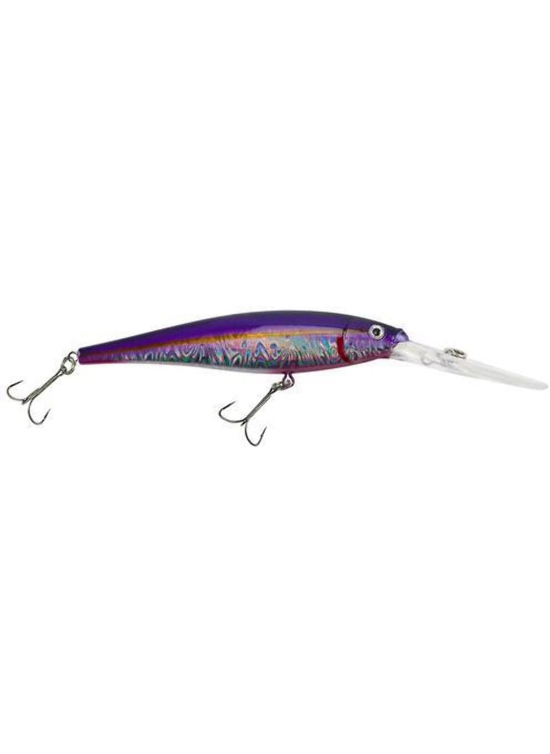 Berkley Berkley Flicker Minnow Fishing Lure Slick Alewife 12 oz 4 12in  11cm Crankbaits Realistic Minnow Profile Sharp Dive Curve Gets to Fish Quickly Equipped with Fusion19 Hook  - Image 2