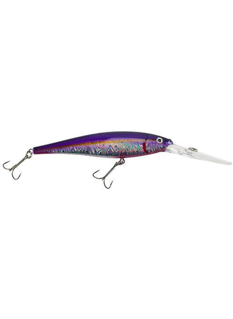 Berkley Berkley Flicker Minnow Fishing Lure Slick Alewife 12 oz 4 12in  11cm Crankbaits Realistic Minnow Profile Sharp Dive Curve Gets to Fish Quickly Equipped with Fusion19 Hook  - Image 1