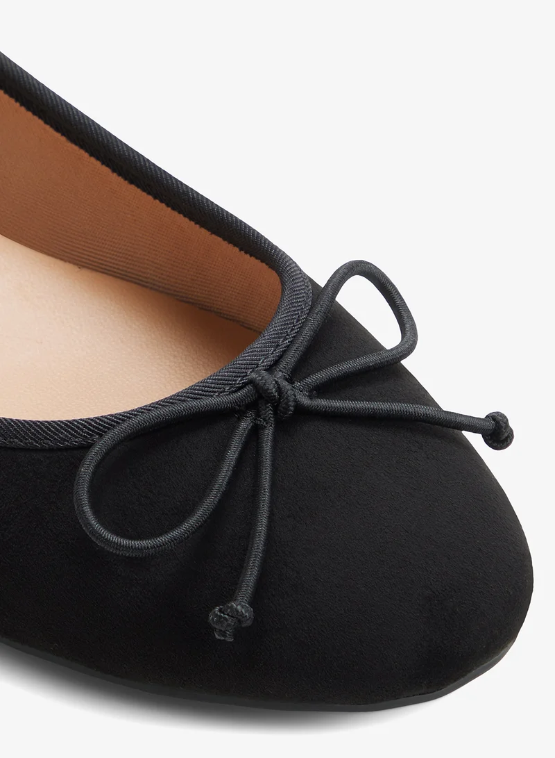 Call it Spring BLACK Hunny Ballerinas for Women | Best Price UAE
