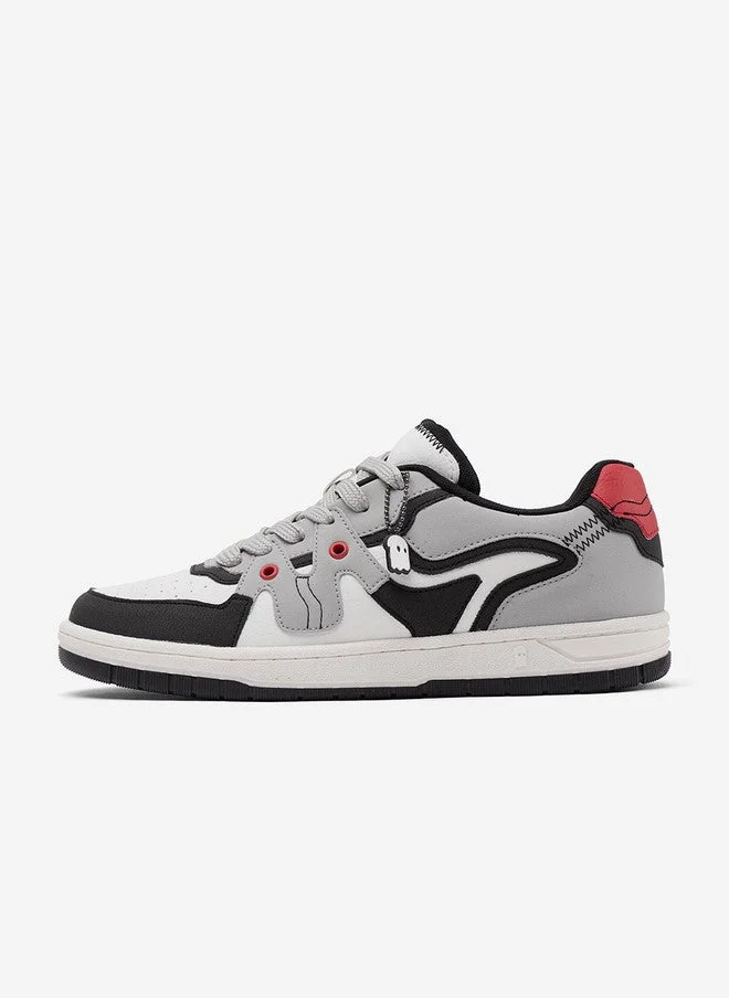 The Souled Store  The Souled Store Urban Blaze Colourblocked Low Top Sneakers for Men  | Best Price UAE