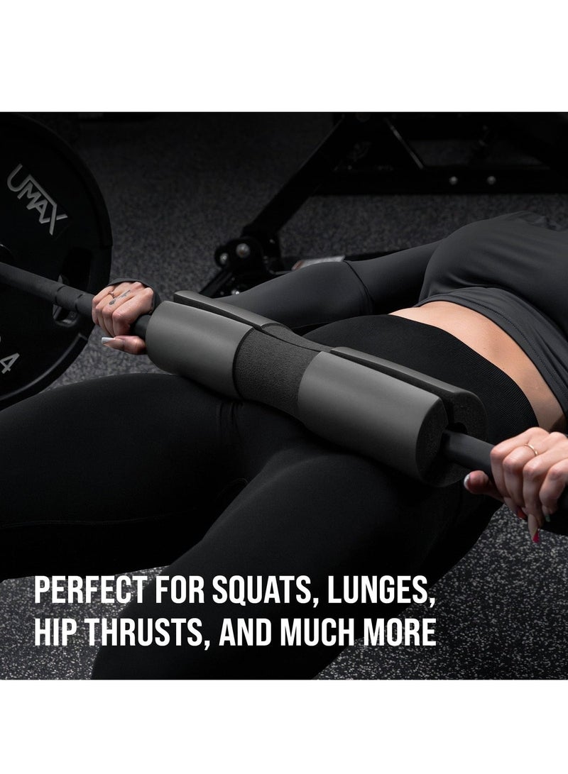 XiuWoo Barbell Squat Pad Protective Bridge Pad for Hip Thrust, Squats, Lunges Hip Support, Neck Protection for Bar Comfortable Foam Sponge Pad Provides Cushion to Neck Shoulders - Image 2