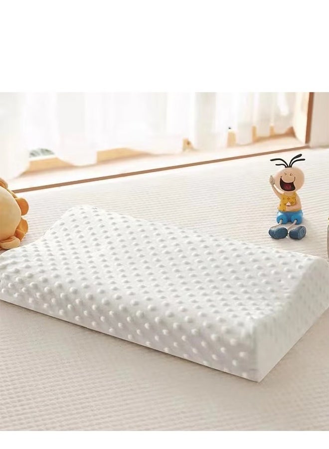 Comfortable Pillow White Cervical Orthopedic Memory Foam Ergonomic Contour Pillow  Neck Support Pillow 50×30cm ﻿  - Image 1