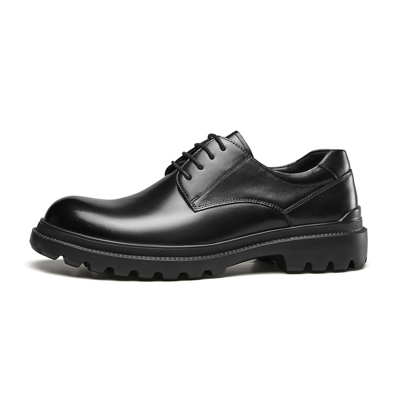 YEARCON Dress Shoes Men's Low Top Black - Image 1