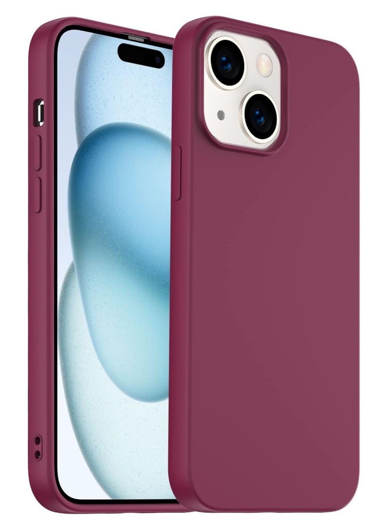 Case Compatible with iPhone 14 Plus, Liquid Silicone Ultra Slim Phone Case Shockproof iPhone 14 Plus Cover with Inside Microfiber Lining, Protective Case - Image 1