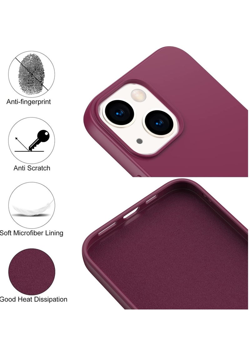 Case Compatible with iPhone 14 Plus, Liquid Silicone Ultra Slim Phone Case Shockproof iPhone 14 Plus Cover with Inside Microfiber Lining, Protective Case - Image 2