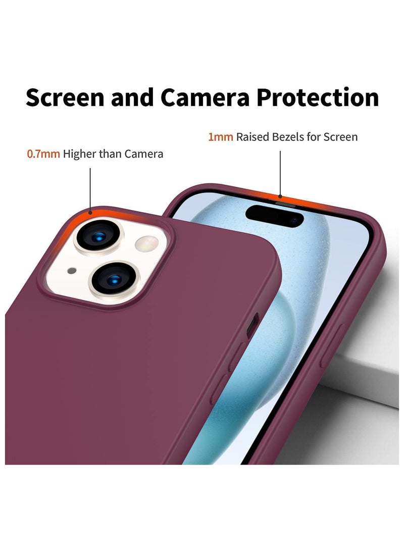 Case Compatible with iPhone 14 Plus, Liquid Silicone Ultra Slim Phone Case Shockproof iPhone 14 Plus Cover with Inside Microfiber Lining, Protective Case - Image 3