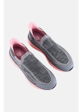 RBX Women Slip On Training Shoes, Grey  - Image 4