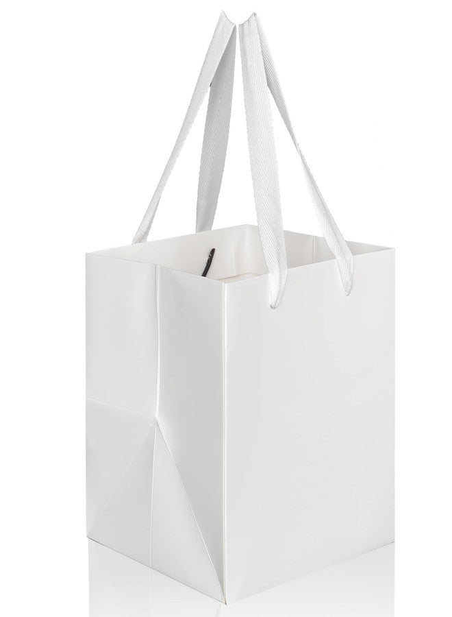 IN-JOOYAA White Square Gift Bags Large Paper Bags Party Favor Bags with Rope Handle 10 Pcs (12 x 12 x 12 in, White) - Image 1