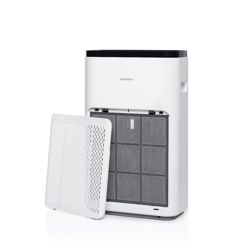 Origin De humidifiers Novita A11 Air Purifier for Home Office Covers 1000 sq ft 5 Step Purification Ionizer Air Quality Sensor - Image 2