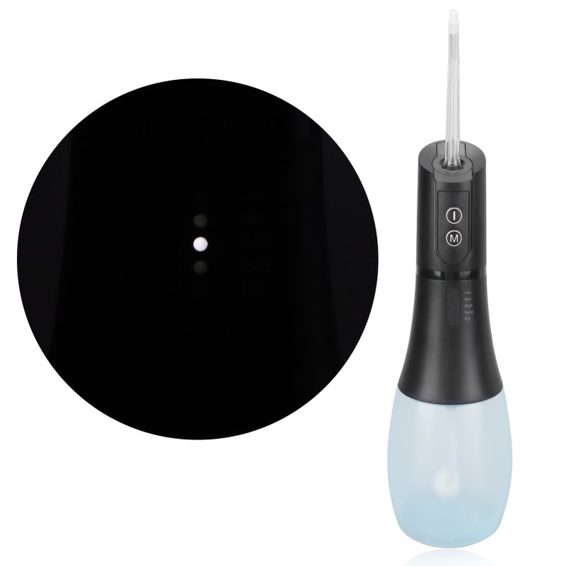 Cordless Dental Oral Irrigator Waterproof Whitening Large Capacity Oral Irrigator for Family ( White) - Image 1