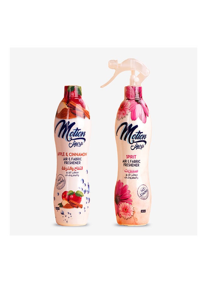 MOTION Air Freshener (Triggerspirit+ Refill Apple& Cinnamon)