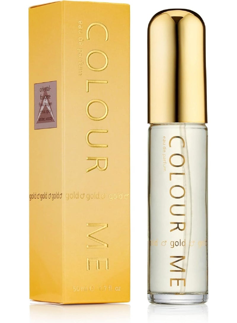 كولور مي عطر كلر مى جولد للرجال 50 مل - Image 1