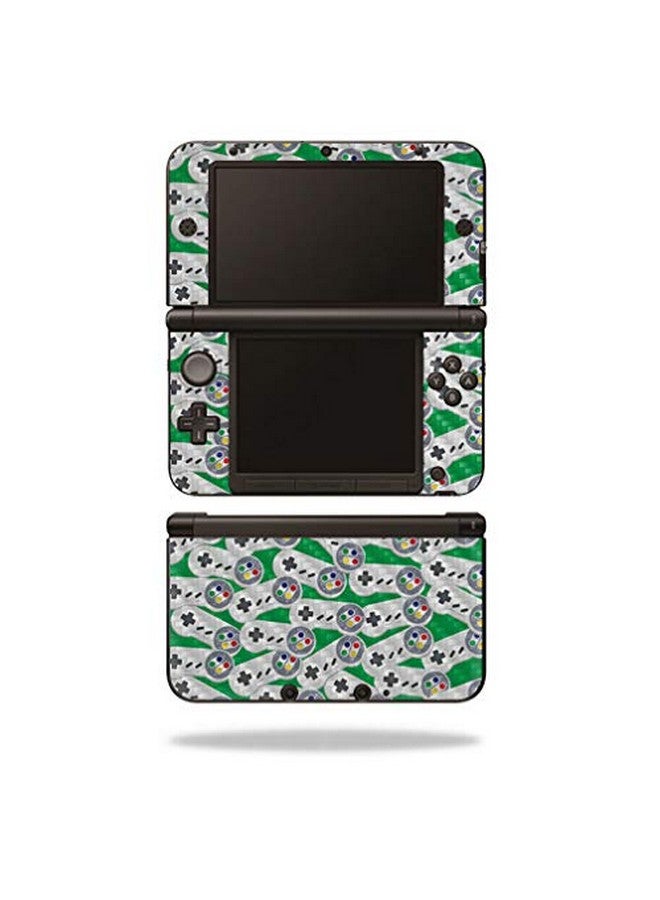 MIGHTY SKINS Mightyskins Carbon Fiber Skin For Nintendo 3Ds Xl Original (2012 2014) Retro Controllers 1 | Protective, Durable Textured Carbon Fiber Finish | Easy To Apply | Made In The Usa  - Image 1