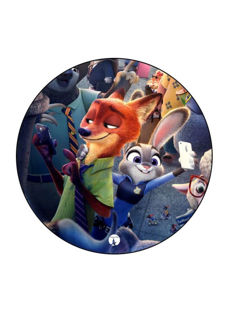 RKN Disney Printed Mouse Pad  Blue/Green/Grey