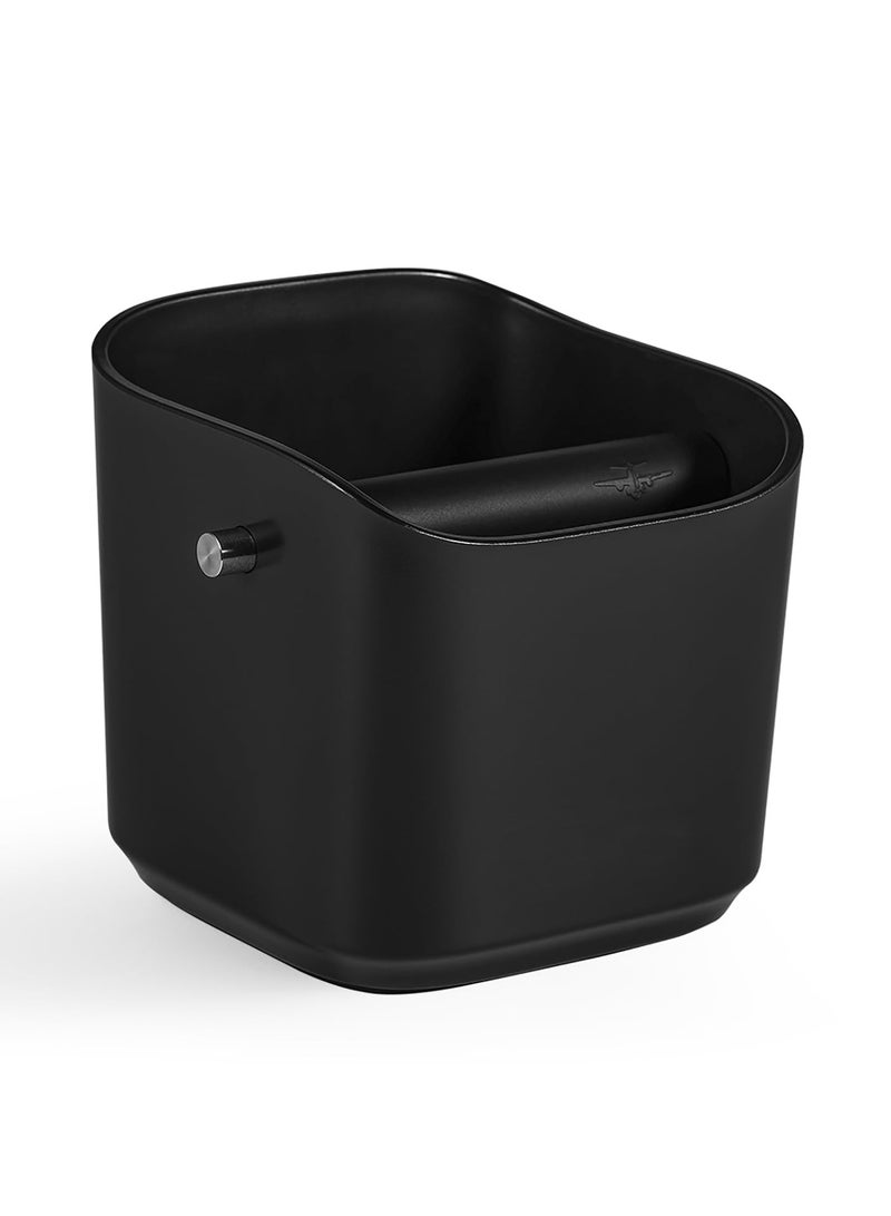 KASTWAVE Coffee Knock Box For Pouring Coffee Grounds 15 Cups 1.2L With Stainless Steel Bar and Anti-slip Pads Anti-impact Durable Espresso Accessorie  - Image 1